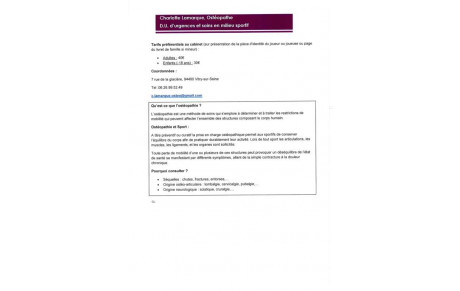 OSTEOPATHE