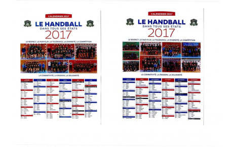 CALENDRIER 2017: ESV HB SAISON 2016-2017