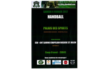 AFFICHE DU 04 FEVRIER 2017: SM1