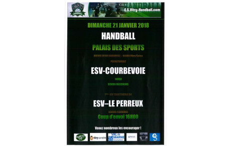 AFFICHE DU DIMANCHE 21 JANVIER 2018